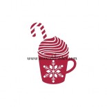 Mug de Noël - fichier découpe